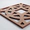 Ekena Millwork Small Brownsville Decorative Fretwork Wood Wall Panels, Wood, 11 3/8"W x 11 3/8"H x 3/8"T WALW12X12X0375BNEMF - alternate 2